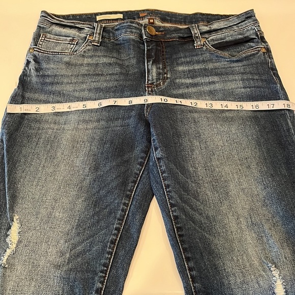 Kut From The Kloth Boyfriend Mid Rise Size 10 - Picture 5 of 16